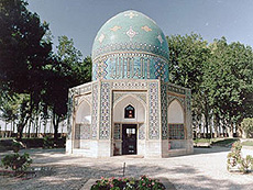 Fariddodin Attar misztikus sírhelye