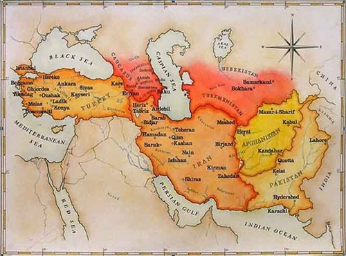 Irán és a környezõ országok