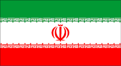 Irán zászlaja